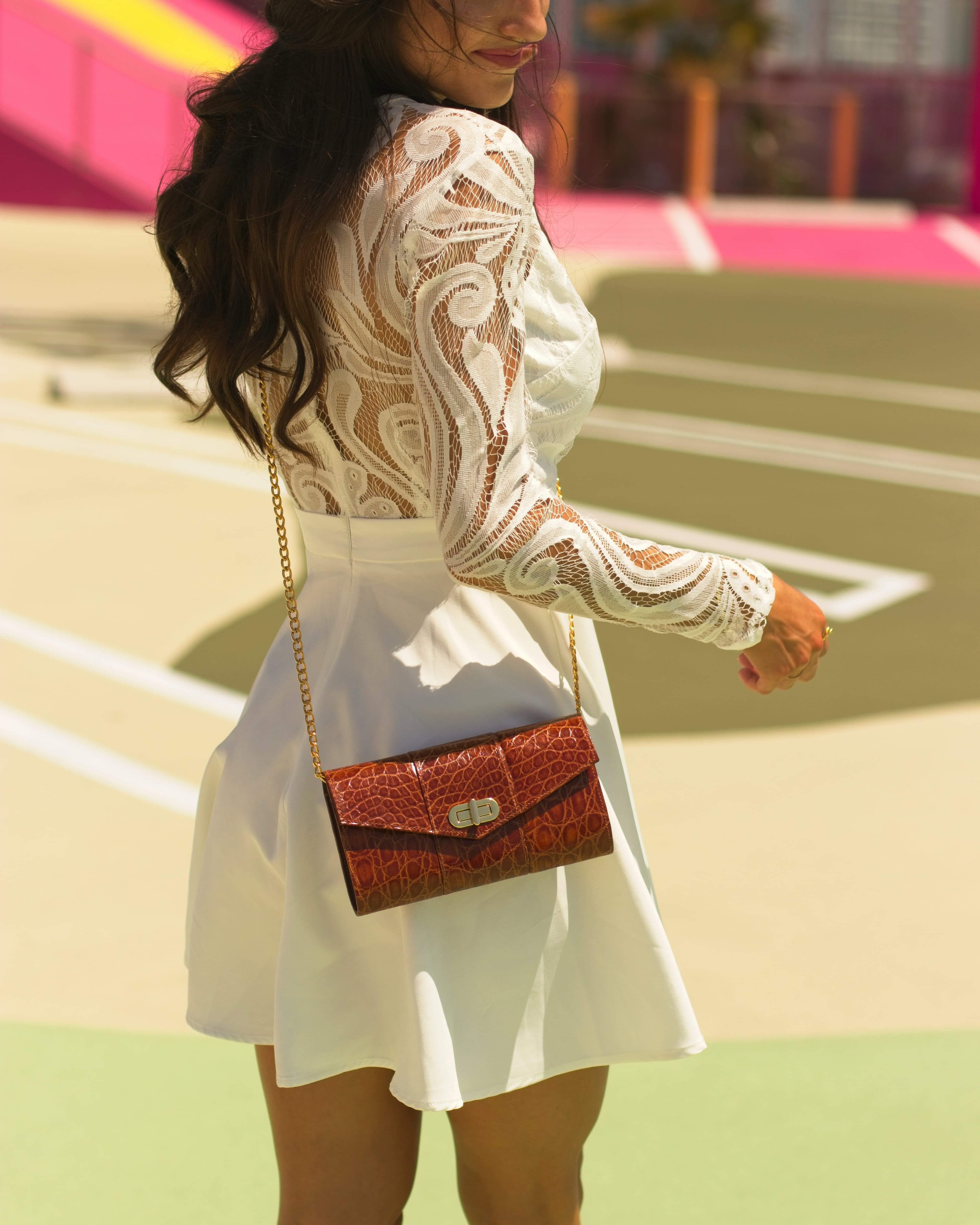 Quilted Leather Shoulder Bag detail 3